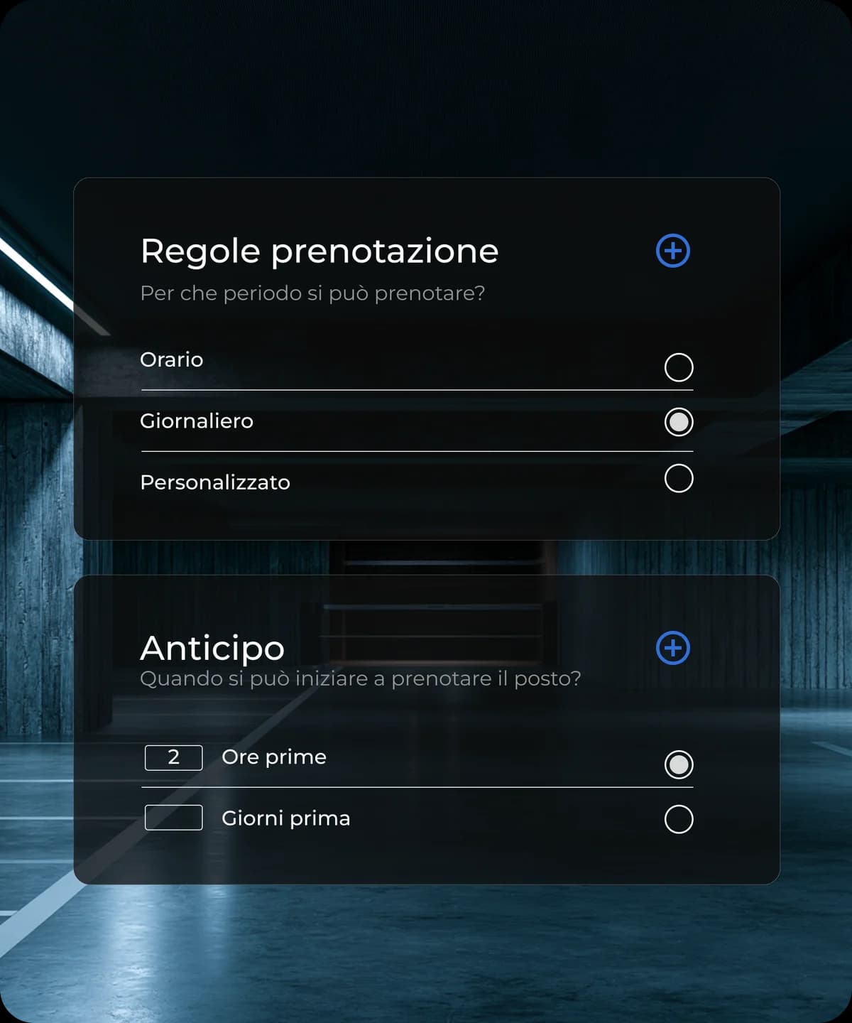 Semplifica la gestione dei tuoi posti auto